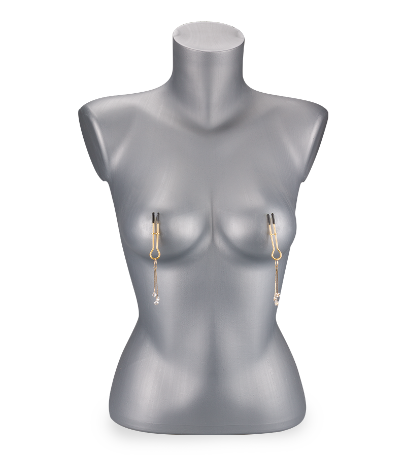 Sirius rhinestone nipple clamps