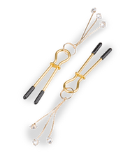 Load image into Gallery viewer, Sirius rhinestone nipple clamps