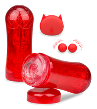 Load image into Gallery viewer, Skylight vibrating bead masturbator