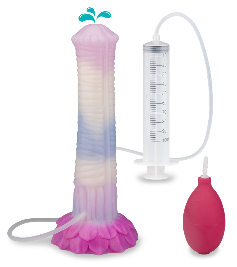 Sleipnir fantasy ejaculating suction-cup dildo