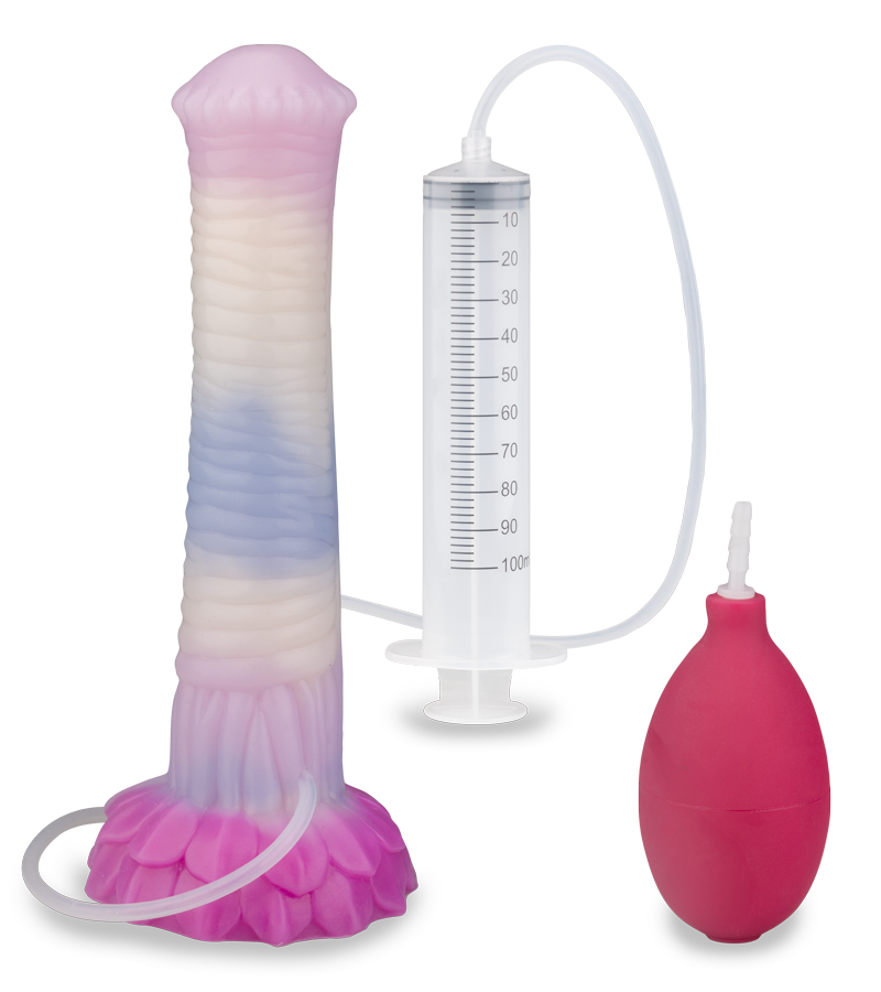 Sleipnir fantasy ejaculating suction-cup dildo
