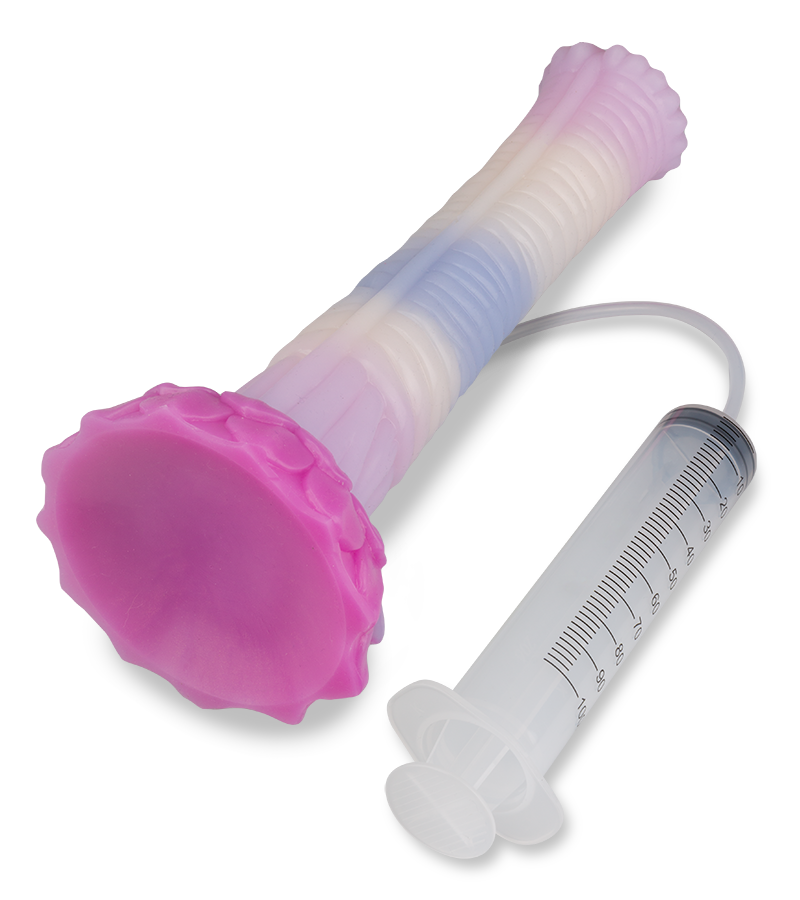 Sleipnir fantasy ejaculating suction-cup dildo