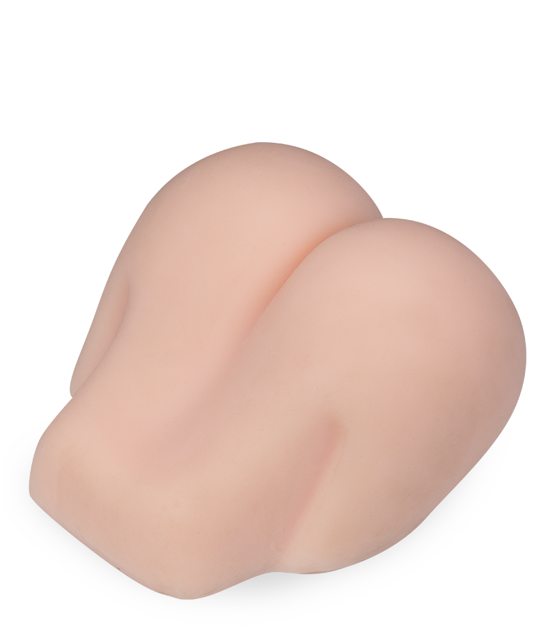 Small realistic round butt masturbator