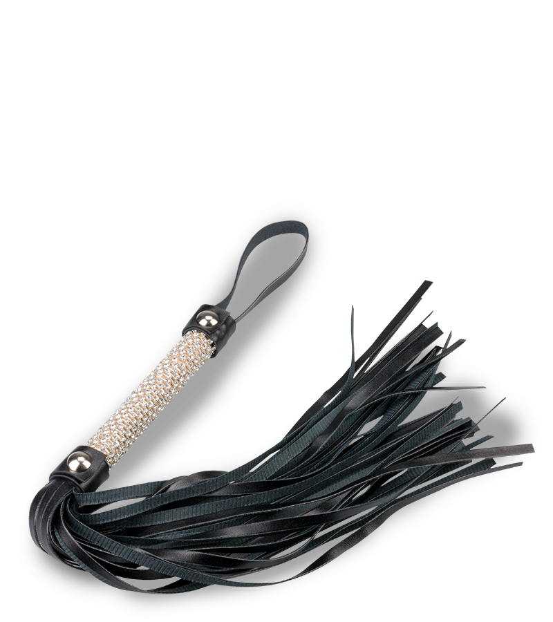 Small rhinestone flogger