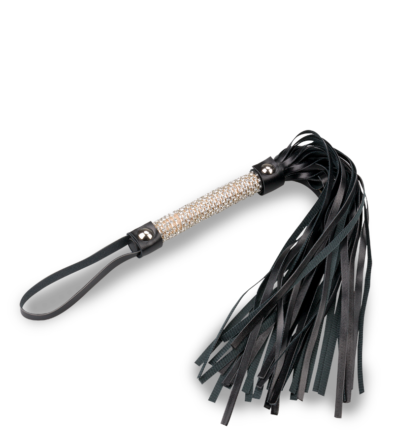 Small rhinestone flogger