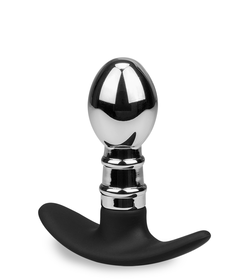 Smash steel and silicone butt plug