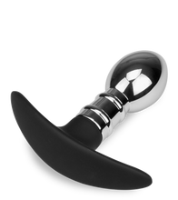 Load image into Gallery viewer, Smash steel and silicone butt plug