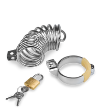 Load image into Gallery viewer, Snaily penis chastity cage