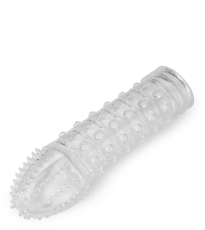 Soft textured penis sleeve