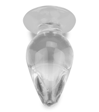 Load image into Gallery viewer, Softy clear suction cup anal plug