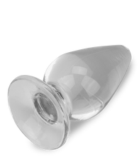 Load image into Gallery viewer, Softy clear suction cup anal plug