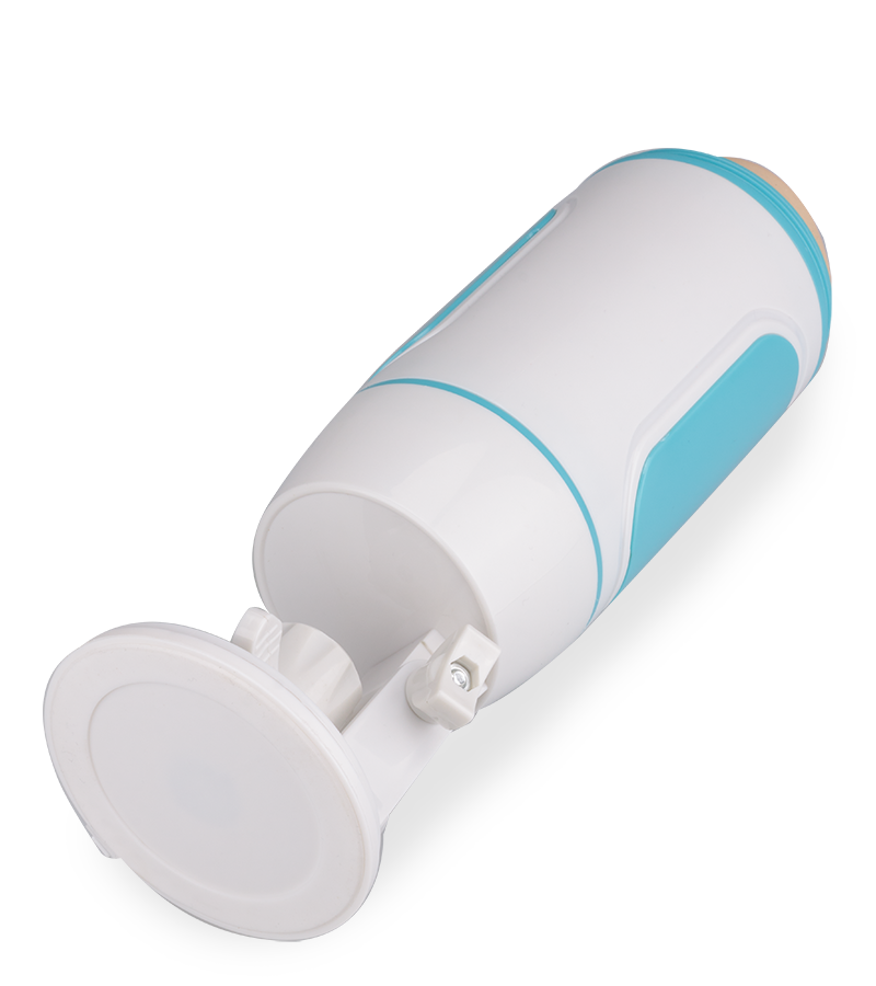 Sometimes double-entry suction cup masturbator