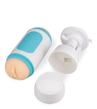 Load image into Gallery viewer, Sometimes double-entry suction cup masturbator