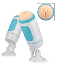 Load image into Gallery viewer, Sometimes double-entry suction cup masturbator