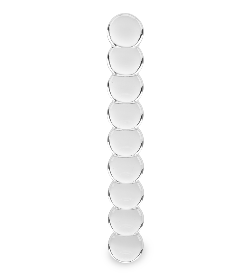 Soroban glass dildo