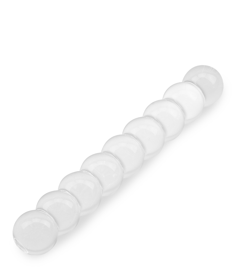 Soroban glass dildo