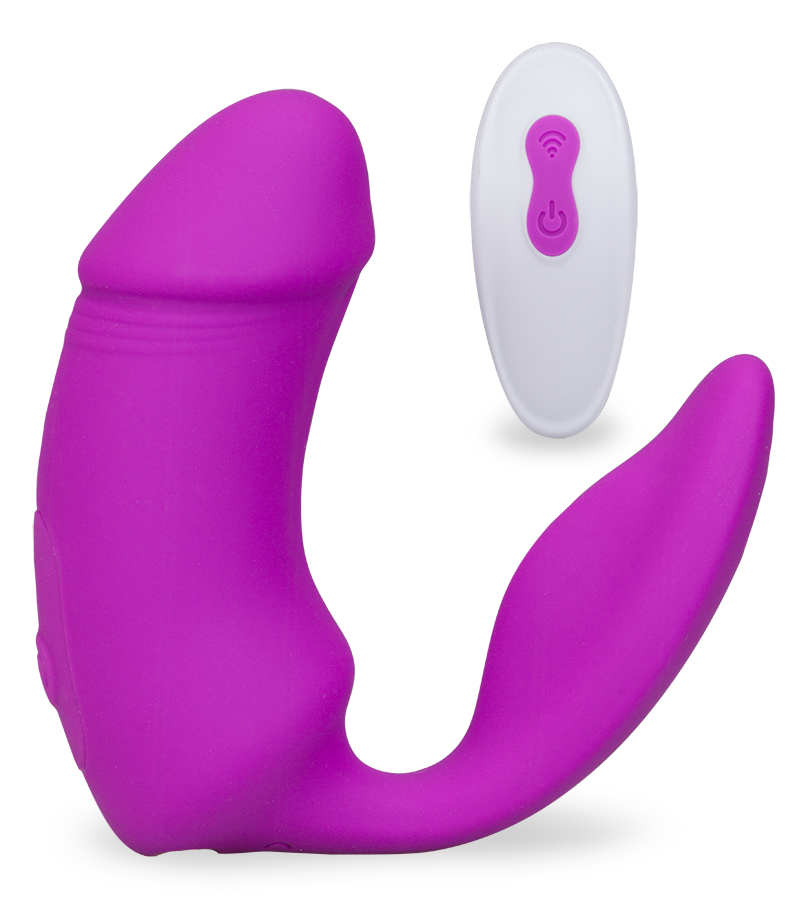 Sparrow remote-controlled clitoris and G-spot stimulator