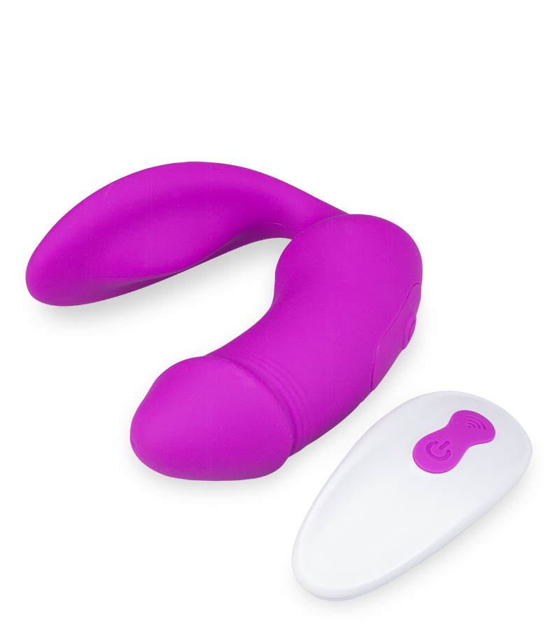 Sparrow remote-controlled clitoris and G-spot stimulator