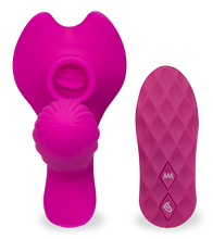 Load image into Gallery viewer, Special cunnilingus vibrating knickers with heated dildo