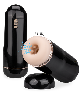 Speeder vibrating and sucking masturbator