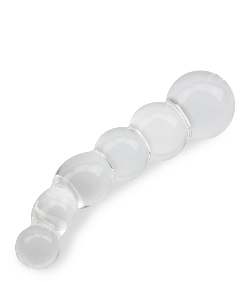 Sphere glass dildo