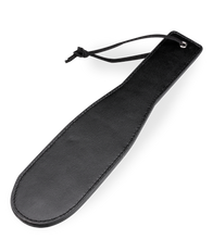 Load image into Gallery viewer, Spike faux leather paddle with metal spikes