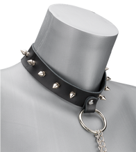 Load image into Gallery viewer, Spiked collar and riveted nipple pasties
