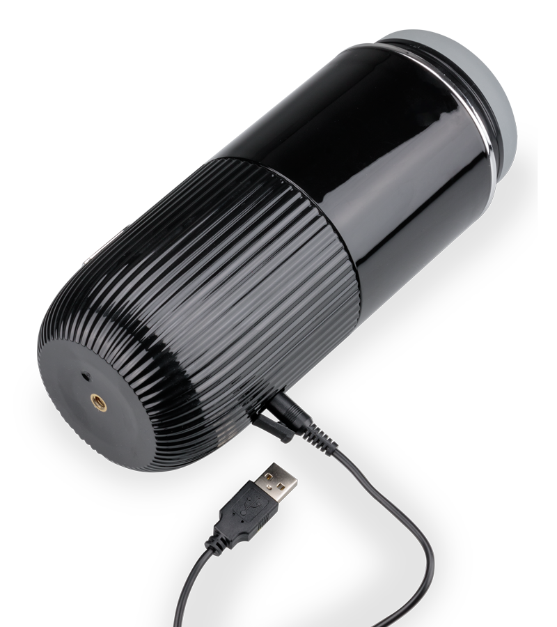 Spinny masturbator with rotating sleeve and suction-cup base