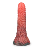 Spiral suction-cup dildo