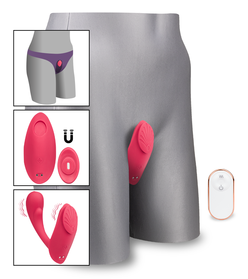 Spirit remote control vibrating knickers