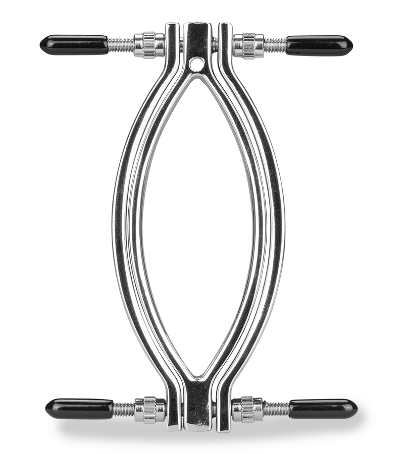 Stainless steel vaginal clamp