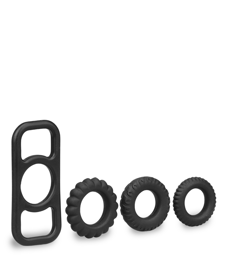 Steamy cock ring set