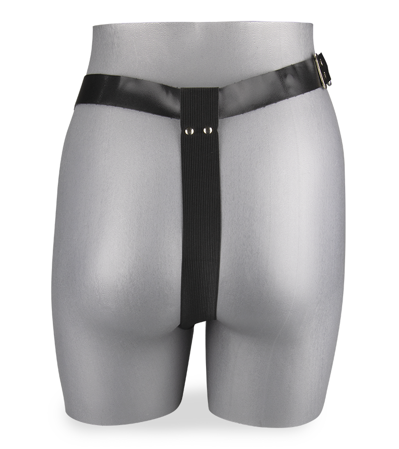 Strap on harness kit with two dildos