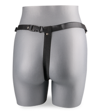 Load image into Gallery viewer, Strap-on harness kit with vibrating double penetration dildo