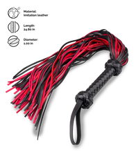 Load image into Gallery viewer, Submissive BDSM flogger