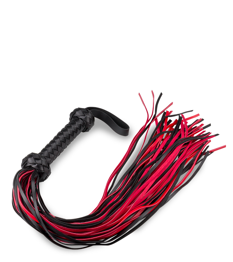Submissive BDSM flogger