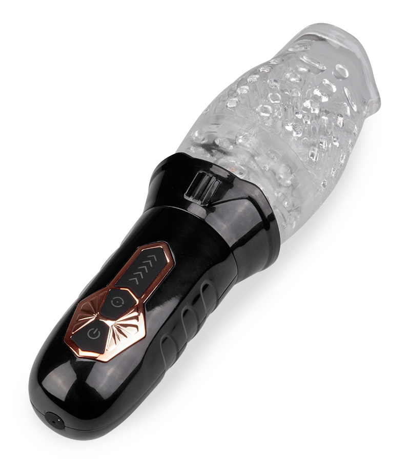 Sultan vibrating and rotating masturbator