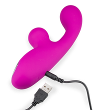 Load image into Gallery viewer, Summer Fling throbbing rabbit vibrator with screen