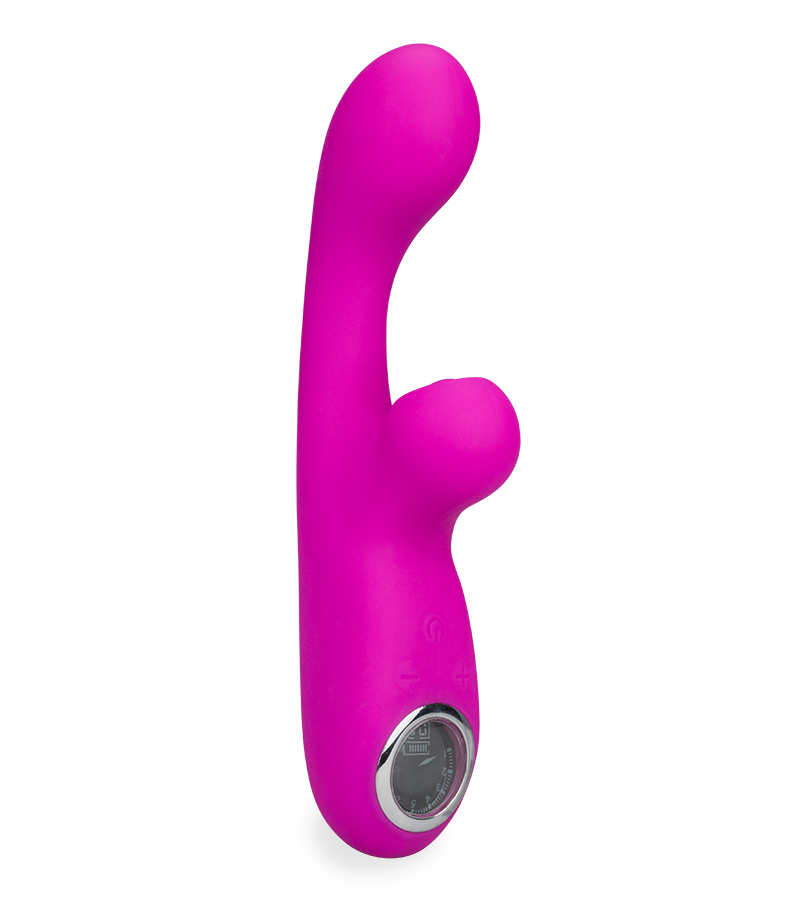 Summer Fling throbbing rabbit vibrator with screen