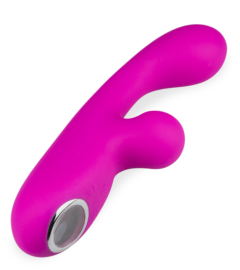 Summer Fling throbbing rabbit vibrator with screen