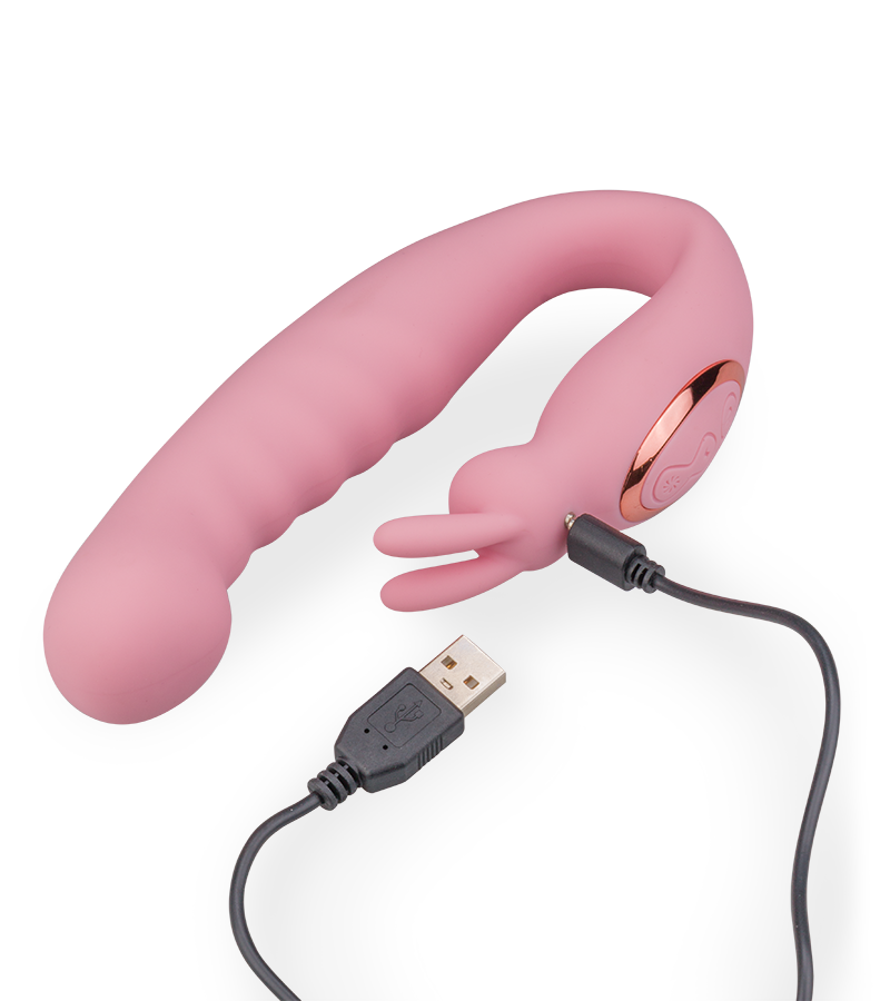 Sweet Bunny curved G-spot vibrator