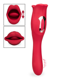 Sweet Kiss 2-in-1 mouth and vibrating tongue vibrator
