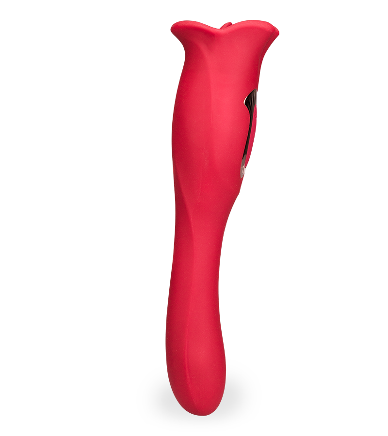 Sweet Kiss 2-in-1 mouth and vibrating tongue vibrator