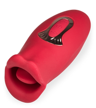 Load image into Gallery viewer, Sweet Kiss vibrating tongue clit stimulator