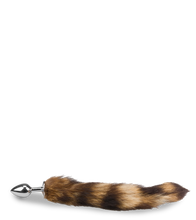 Load image into Gallery viewer, Tabby cat tail butt plug