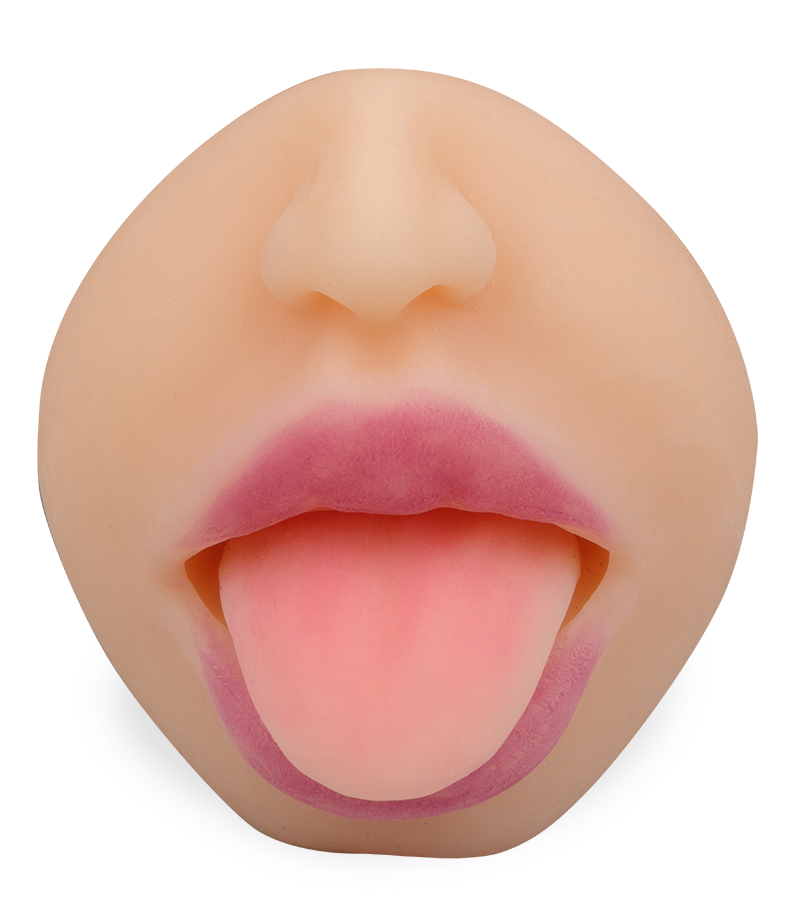 Talia pocket pussy mouth with big tongue and vagina