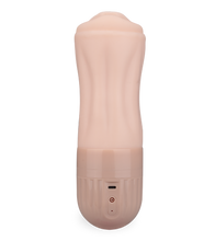 Load image into Gallery viewer, Tara realistic vibrating blowjob masturbator