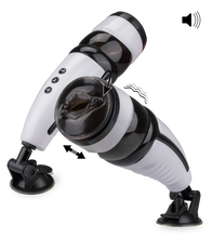 Load image into Gallery viewer, Telescopic pump action thrusting masturbator