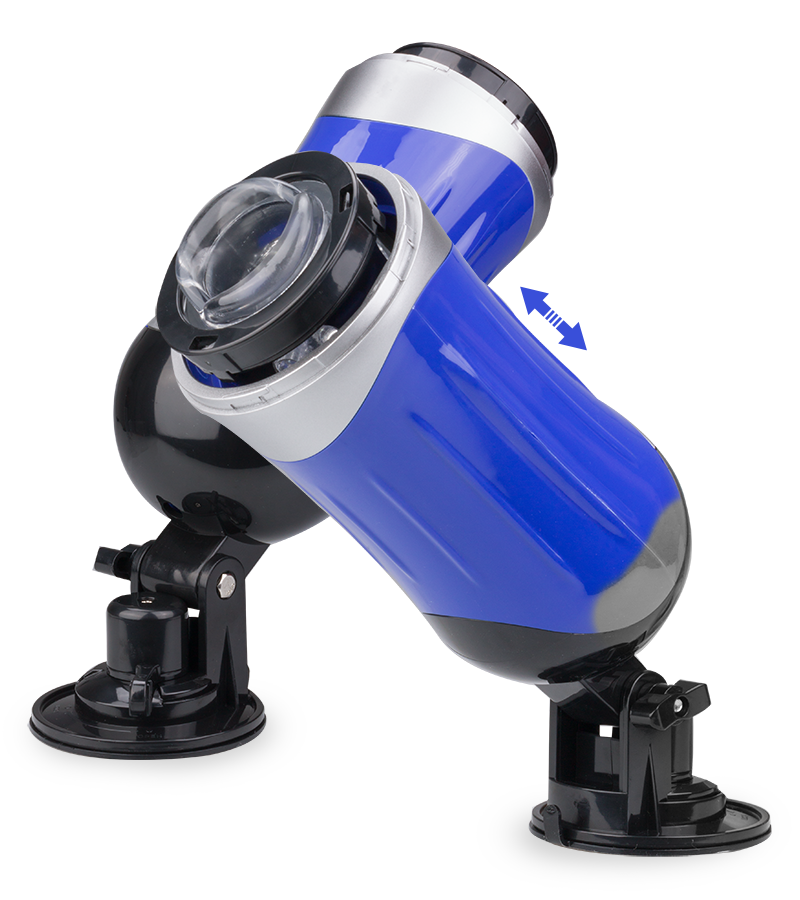 Telescopic pump and thrust masturbator