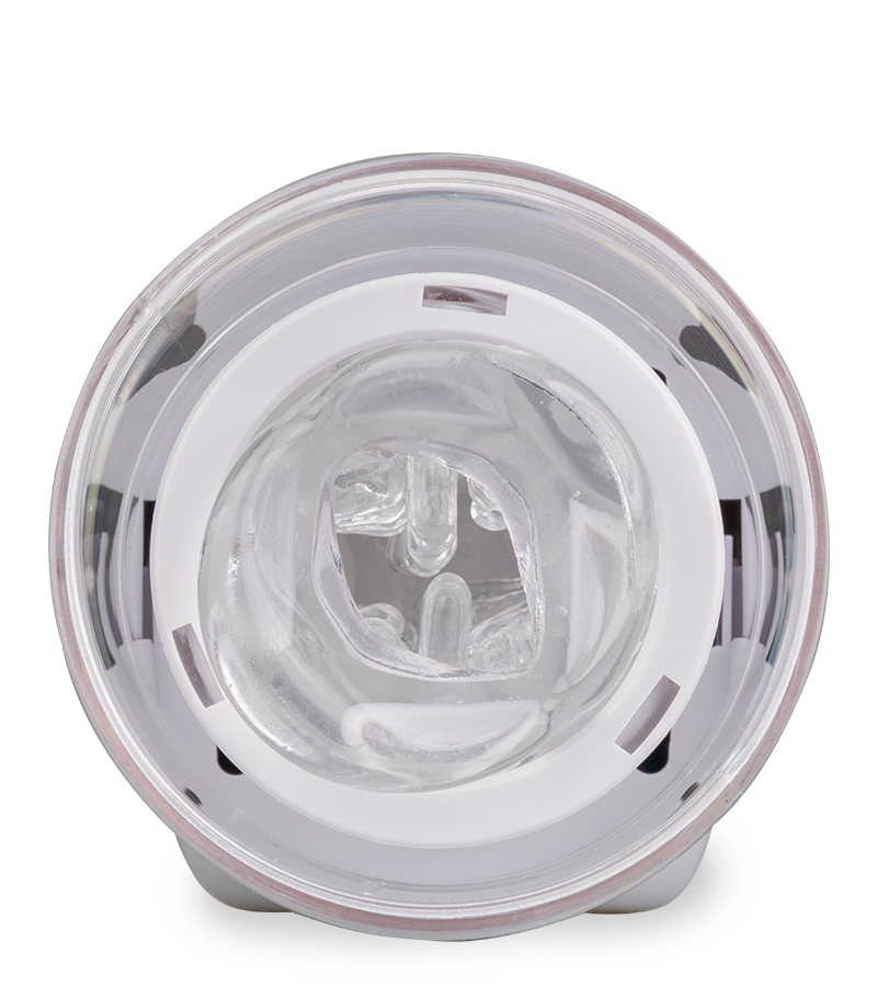 Telescopic thrusting airbag masturbator